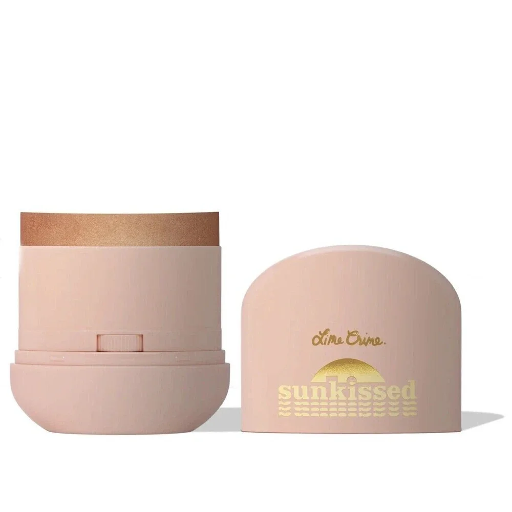LIME CRIME Sunkissed Glimmering Skin Stick CABANA Highlighter Vegan Bronzer NEW